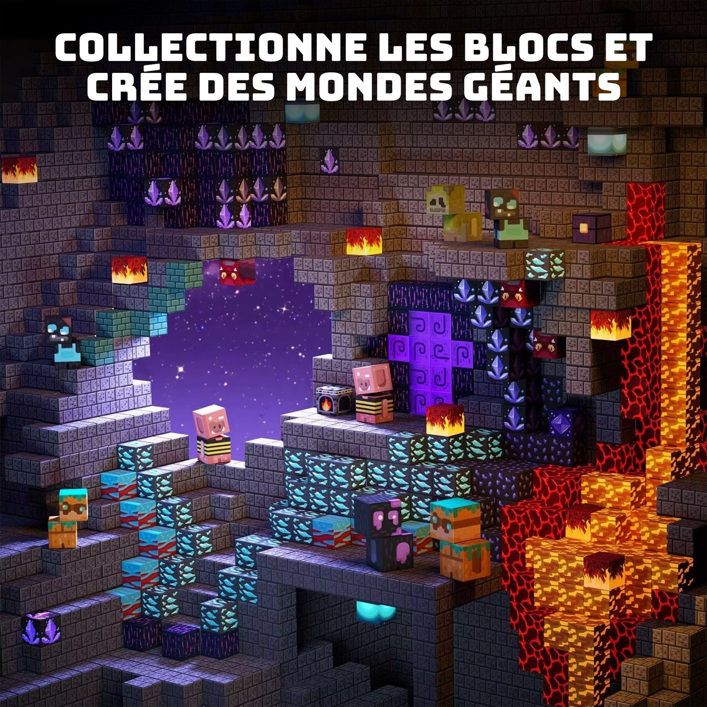 Blocscraft© | Le jeu éducatif de Mondes Magiques Aimantés