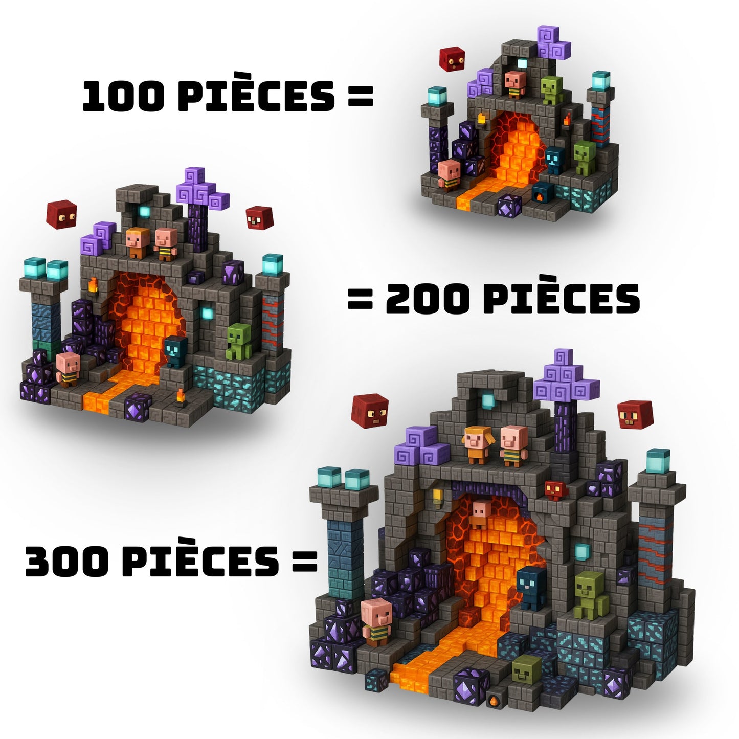 Blocscraft© | Le jeu éducatif de Mondes Magiques Aimantés
